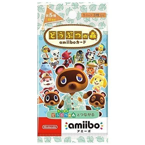 どうぶつの森amiiboカード 第5弾 (1BOX 25パック入り)