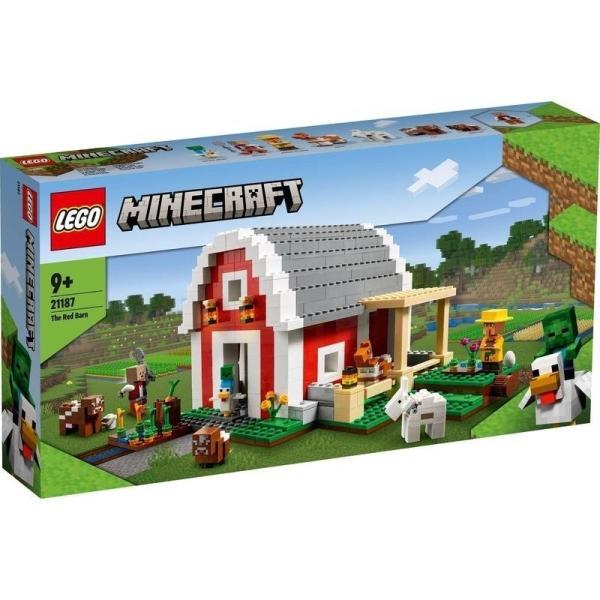 レゴ(LEGO) マインクラフト 赤い馬小屋 21187