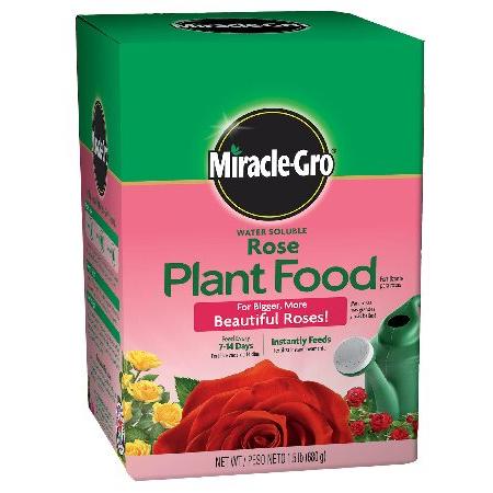 Miracle-Gro Water Soluble Rose Dry Plant Food-1-1/...