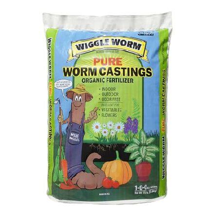 Worm Castings Organic Fertilizer, Wiggle Worm Soil...