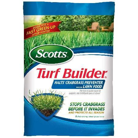 Scotts Turf Builder Halts Crabgrass Preventer with...