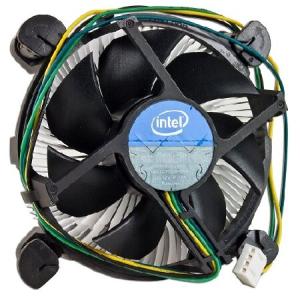 Intel Core i3/i5/i7 Socket 1150/1155/1156 4-Pin Connector CPU Cooler with Aluminum Heatsink ＆ 3.5" Fan for Desktop PC Computer