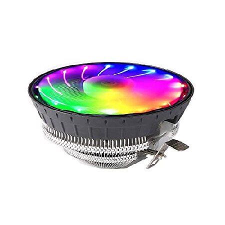 Desktop Computer RGB LED CPU Cooling Fan Multi-Pla...