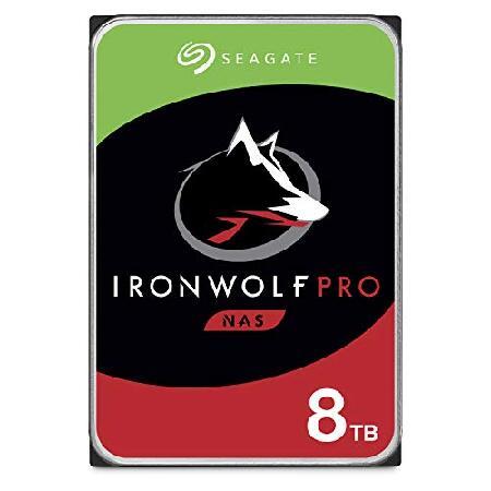 1-24ベイNASシステム用Seagate 8 TB IronWolf Pro 3.5インチ内蔵ハー...