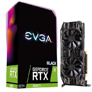 EVGA GeForce RTX 2080 Ti XC ブラックエディション ゲーム 11GB GDDR6 デュアルHDBファン RGB LED メタルバックプレート 11G-P4-2282-KR並行輸入品｜nandy