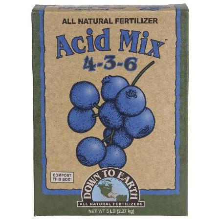 Down to Earth All Natural Acid Mix Fertilizer 4-3-...