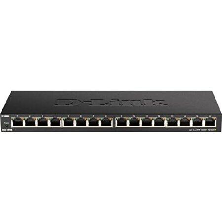 D-Link 16-Port Gigabit Ethernet Unmanaged Desktop ...