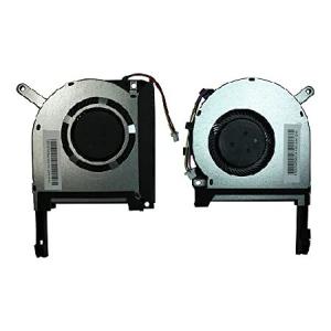 Power4Laptops Replacement Laptop Fan (Pair) Compatible with Asus FX505DY-AL006T_並行輸入品