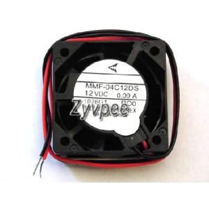 Zyvpee 40mm MMF-04C12DS RO0 12V 4cm 0.14A 2Wire MMF-04C12DS-RO0 Cooling Fan MMF-04C12DS R00 ROO_並行輸入品｜nandy