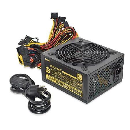 2000W マイニングPC電源 ビットコインマイナー電源 ATX PSU 8ビデオカード ETH B...