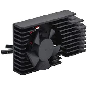 for Raspberry Pi 4 Heat Sink, Easy to Install Heat Sink Aluminum Alloy Anticorrosive Paint with Fan for Computer for TV