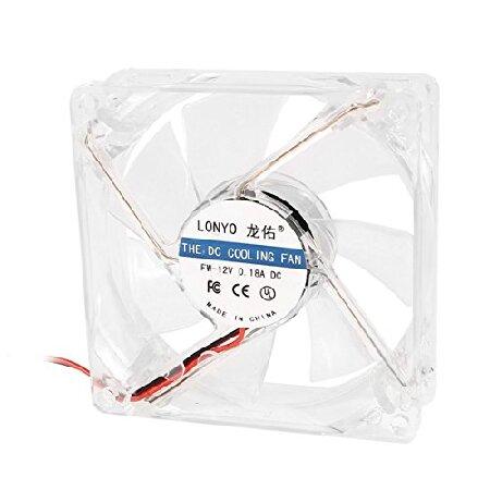 Qtqgoitem 80mm DC 12V 0.18A 7 Flabellums Cooling F...