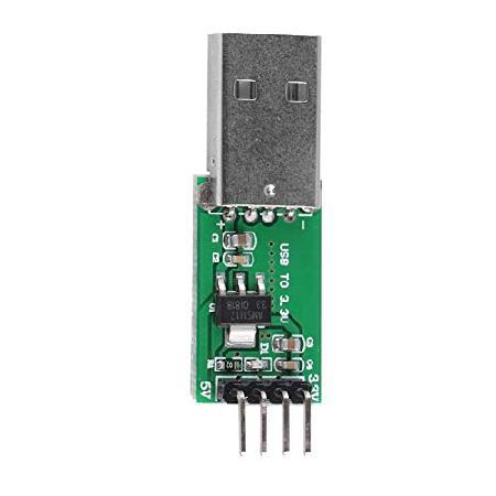 CE009 USB電源モジュール 5V~3.3V DCDC ステップダウン降圧コンバータモジュール ...