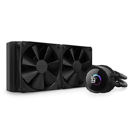 NZXT KRAKEN 240 Black 簡易水冷CPUクーラー RL-KN240-B1 FN18...