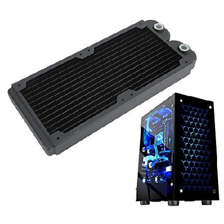 PC Computer, G1/4 14 Pipe PC Heat Sink Water Cooli...