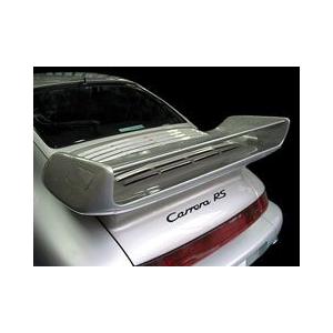 ポルシェ 964/965 3.8 RS カーボンリアウイング with フード 取付込