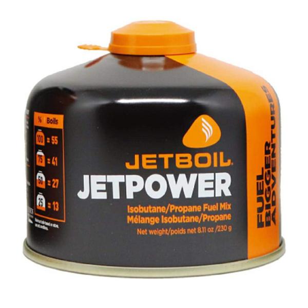 モンベル ジェットボイル専用ガスカートリッジ ジェットパワー230g