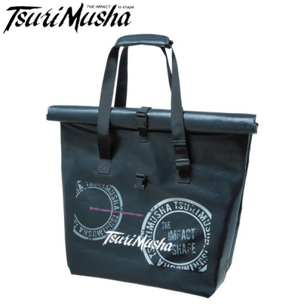 釣武者 サークルSTEPトートバッグ ブラック