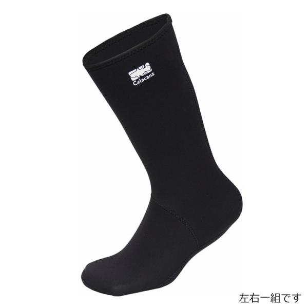 エクセル 防水ソックスロング BSC-615 ブラック