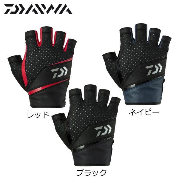 ダイワ フェイクレザーグローブ 5本カット DG-2325