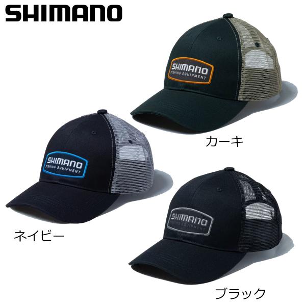 シマノ ワッペンハーフメッシュキャップ CA-081Z