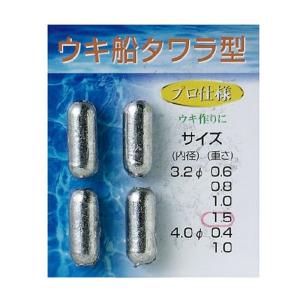 Jフィッシング ウキ鉛タワラ型の商品画像