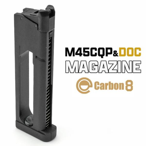 【 Carbon8 カーボネイト 】 M45CQP GBB 用 CO2 ガスガン スペア マガジン ...