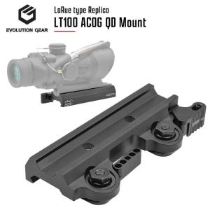 【 Evolution Gear 製】 LaRue LT-100タイプ タクティカル ACOG QD マウントfor TA31｜naniwabase