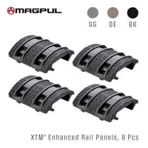 実物MAGPULXTM エンハンスド レイルパネル 20mmレイル対応  8ピースセット XTM Enhanced Rail Panels｜naniwabase