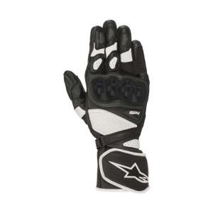 アルパインスターズ レザーグローブ(3558119) ALPINESTARS SP-1 V2 LEATHER GLOVE ブラック/ホワイト（12）｜nankai-kyoto