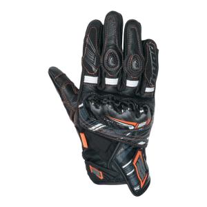 HYOD HSG308D ST-X CORE D3O LEATHER GLOVES ヒョウドウ フルレザーグローブ ブラック/オレンジSTITCH｜京都MC ヤフー店