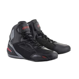 アルパインスターズ FASTER-3 DYSTAR SHOES(ファスター3 ドライスター)2540719 ブラック/グレー/レッド(131) ALPINESTARS｜nankai-kyoto