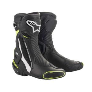 アルパインスターズ SMX PLUS V2 SMXプラス V2 ブーツ(221019)ブラック/ホワイト/イエローFLUO(125) ALPINESTARS｜nankai-kyoto