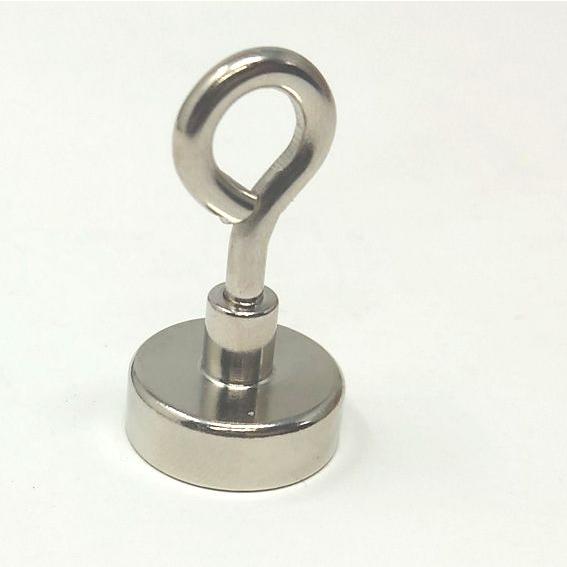 ネオジム磁石 丸型フック付き　 ロングレンジ罠用発信機用 補修部品