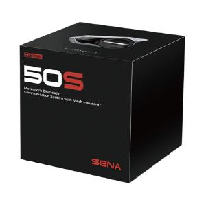 インカムSENA (セナ)　SENA Quantumシリーズ 50S-10 50Sシングルパック インターコム /Bluetooth ツーリングワイヤレス/プレミアムHDスピーカー｜nankaibuhin-store