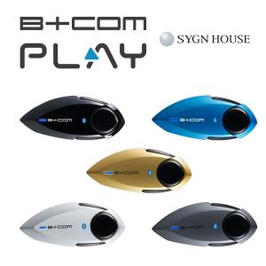 サインハウス B+COM PLAY ( ビーコム プレイ) Bluetooth ハンズフリーミュージックレシーバー バイク/オートバイ｜nankaibuhin-store