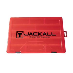 ジャッカル (JACKALL) 3000D タックルボックス Ｌサイズ クリアレッド｜nankiya