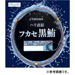 アミゼス フカセ黒鮪 ハリ直結スーパームツ35号 ハリス80号 15m