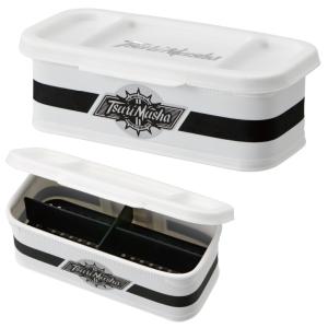 釣り竿　リール　エサ箱 釣武者 サシエBOX 4ルーム / エサ箱 釣具 (置き配可 送料450円) : 釣人