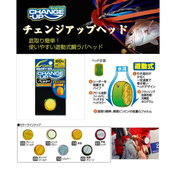 オーナー チェンジアップヘッド 80g cu-080 (爆買)