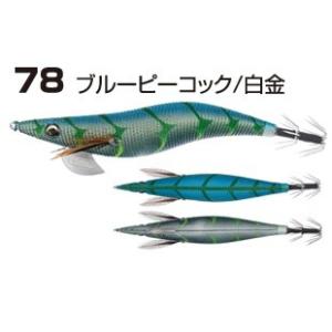 オーナー ドローフォー モンスターザライド 78ブルーピーコック/白金 4号