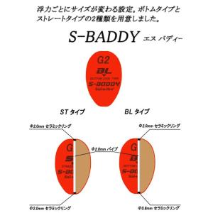 ソルブレ Sal-u-Bre  エス バディー S-BADDY 上ウキ