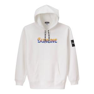 サンライン　獅子ジップシャツ（長袖）　ＳＵＷ－０４２０３CW ホワイト　M サンライン（SUNLINE） 獅子ジップシャツ（長袖）SUW-04203CW (爆買