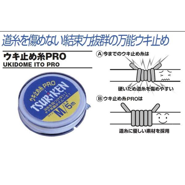 釣研 ウキ止め糸PRO 5m (爆買)
