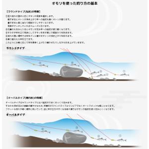 ヤマワ カラーシンカー ラウンドタイプ オレン...の詳細画像3