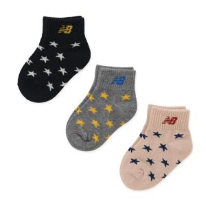 ニューバランス ボーイズ3Pソックス 靴下 ソックス 子供用 キッズ New Balance LAS35623 AS2 アソートカラー｜nankyu