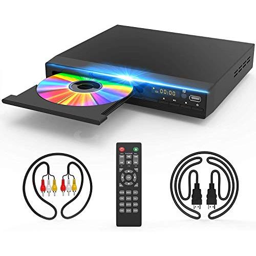 DVDプレーヤー HDMI 1080Pサポート CPRM対応 DVD/CDディスクプレーヤー再生専用...