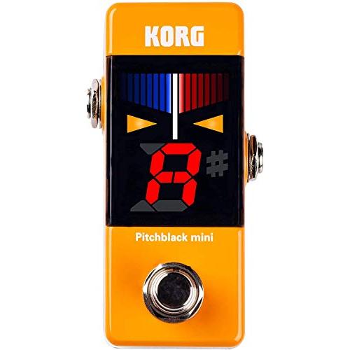 KORG(コルグ) ギター/ベース用 ペダルチューナー Pitchblack mini OR オレン...
