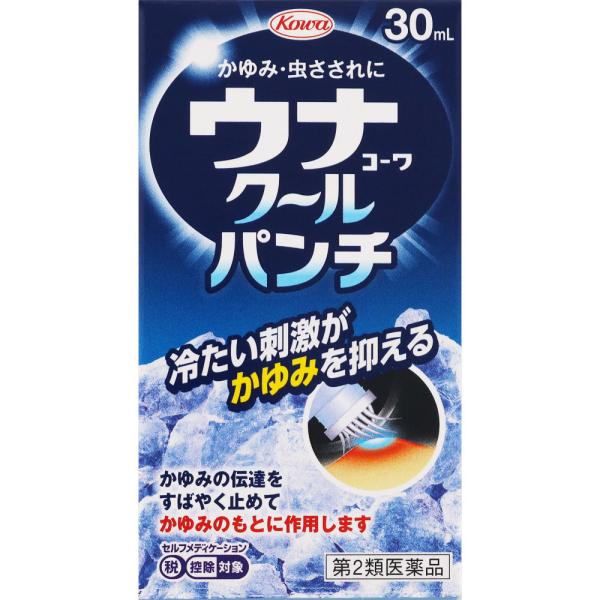 ◇★【第2類医薬品】ウナコーワクールパンチ 30mL《セルフメディケーション税制対象商品》