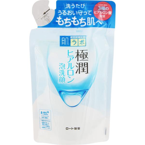 肌ラボ 極潤ヒアルロン泡洗顔 つめかえ用 140mL